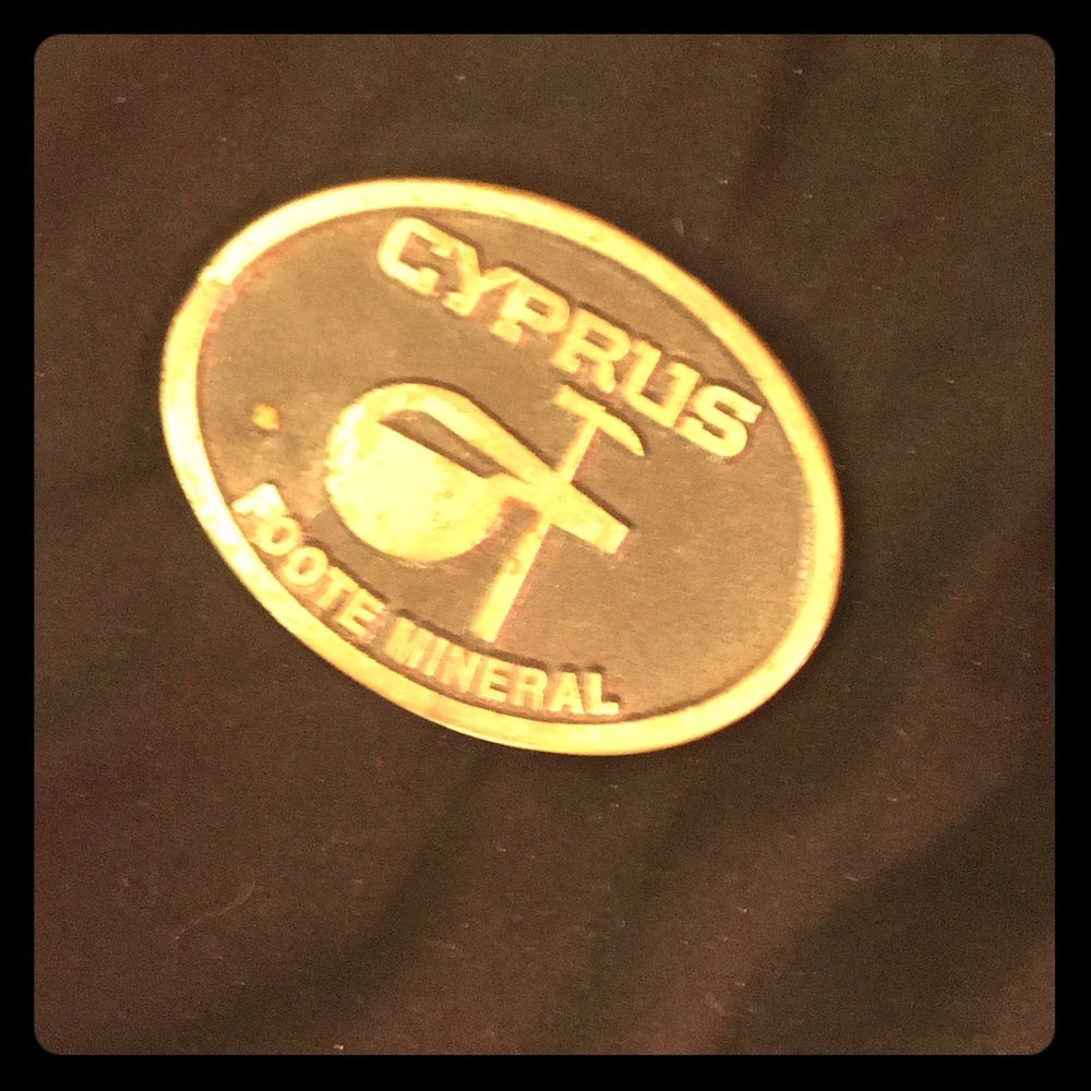 Brass Cypress belt buckle